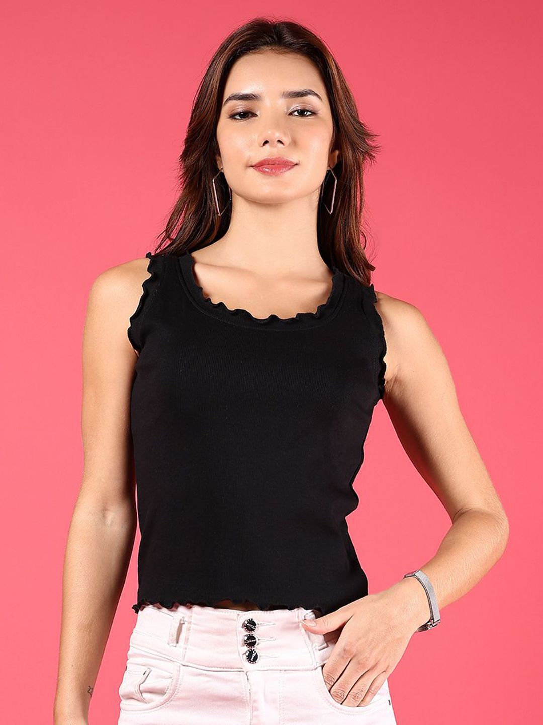 LIMEROAD Women Extended Sleeves Pockets T-shirt