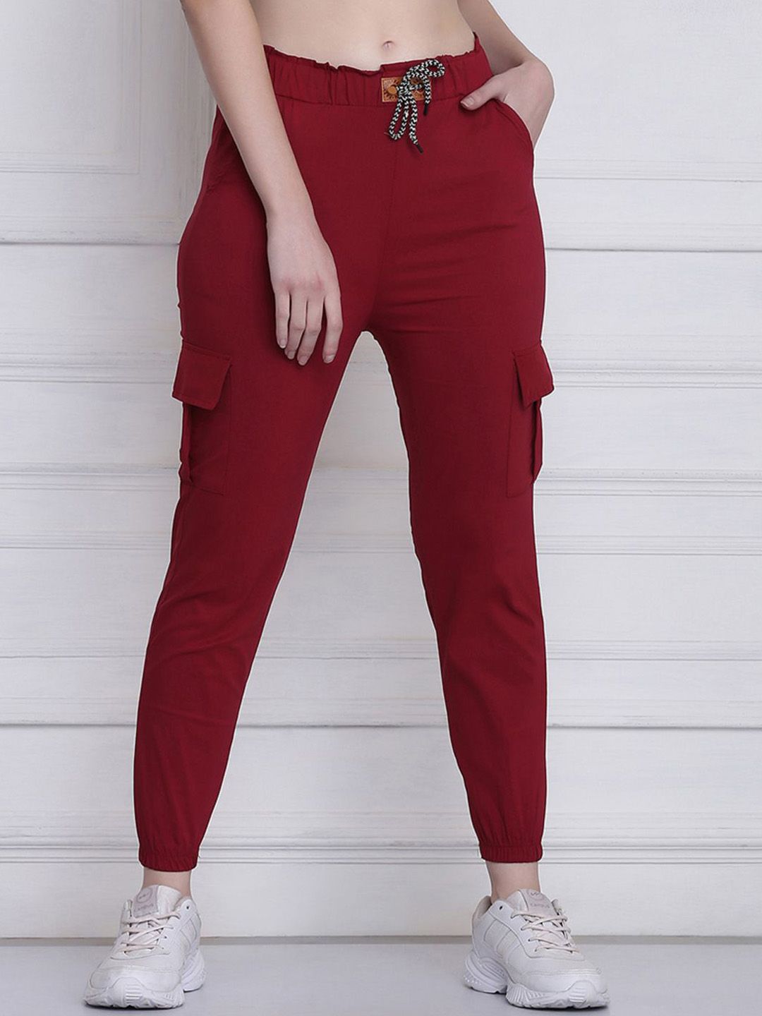 IQOA Women Relaxed High-Rise Joggers