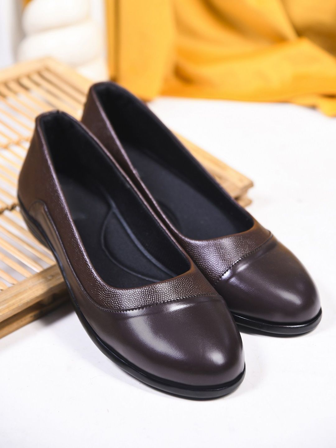 Try Me Women Solid Regular Round Toe Ballerinas