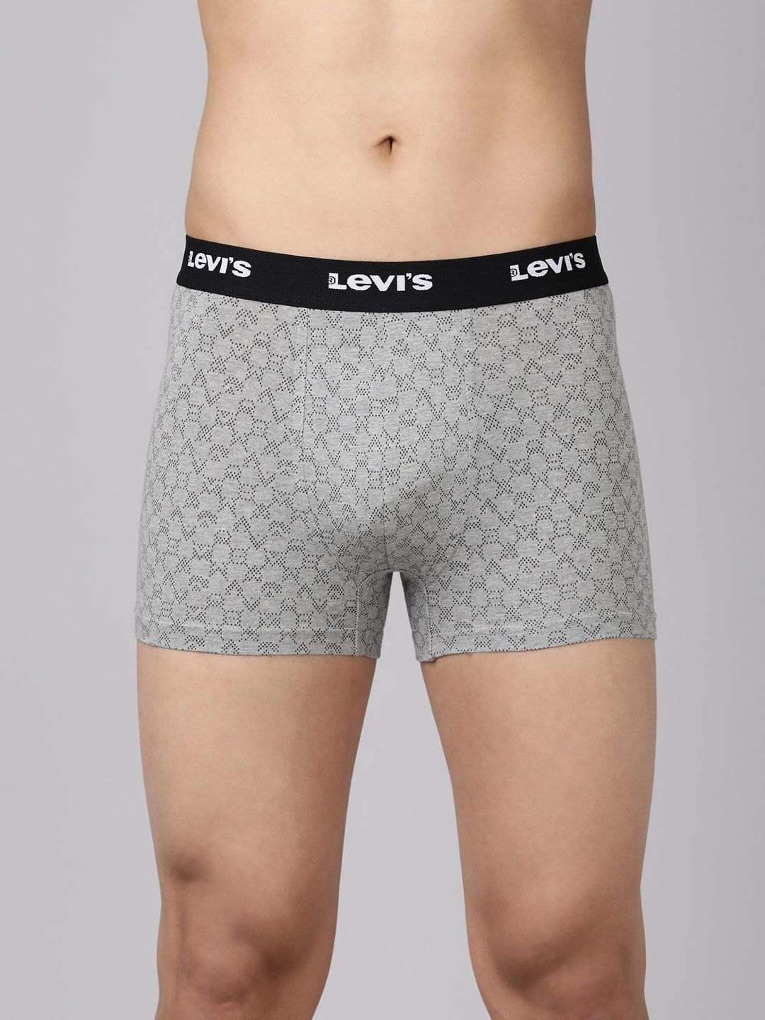 Levi's 022 Men Cotton Mid Rise Outer Elastic Waistband Designer Trunk