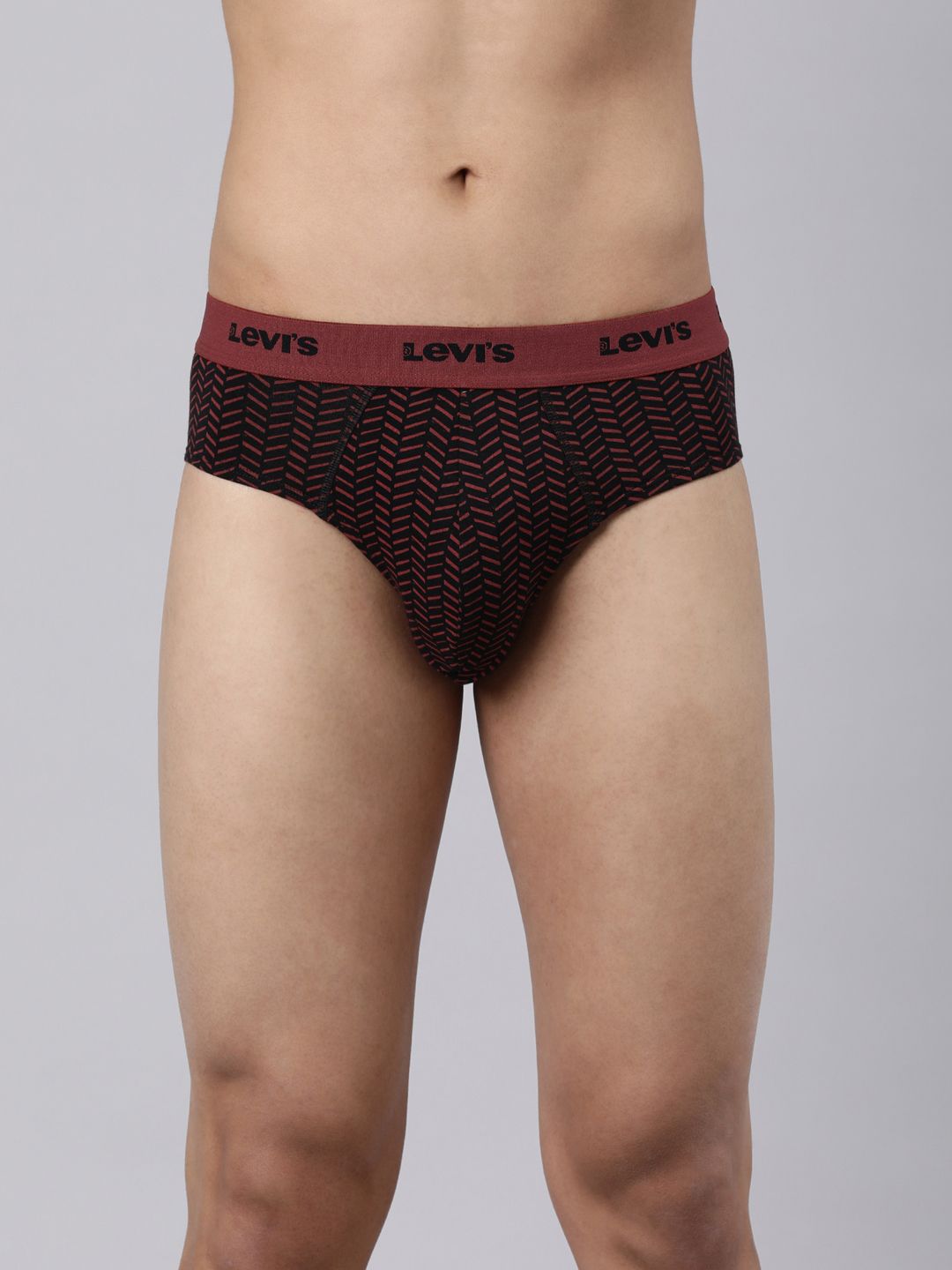 Levi's 021 Men Cotton  Low Rise Outer Elastic Waistband Designer Brief