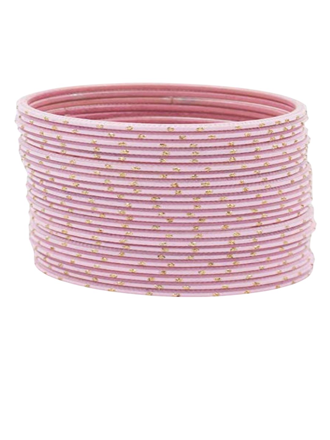 T4 JEWELS Set Of 24 Velvet Metal Bangles
