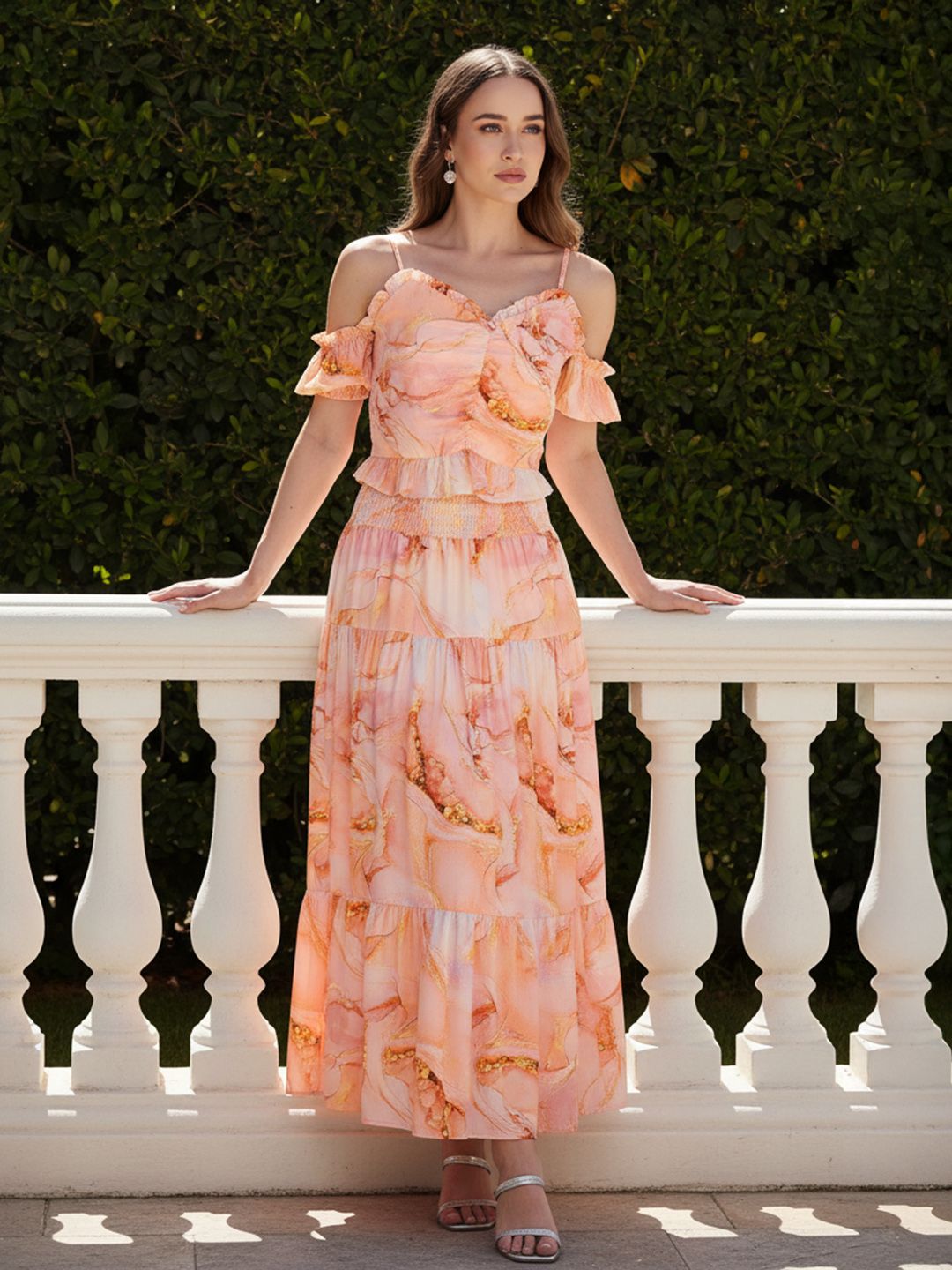 bebe Dose of Vitamin Abstract Print Co-Ords