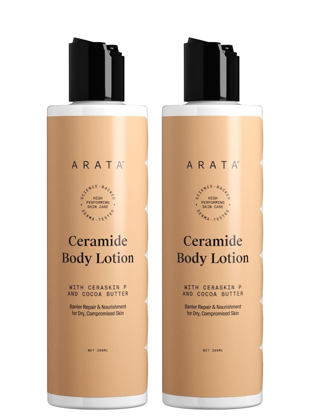 Buy ARATA Set Of 2 Ceramide Body Lotion For Nourishment   200 Ml Each -  - Personal Care for Unisex