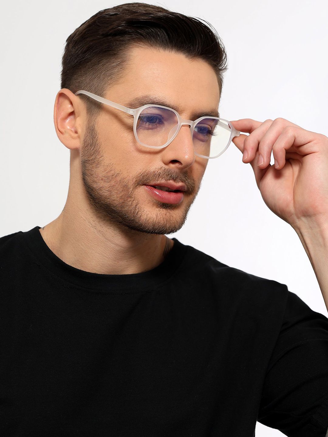 Eyejack Unisex NEO Bluecut & Antiglare Eye Protection Full Rim Square Frames