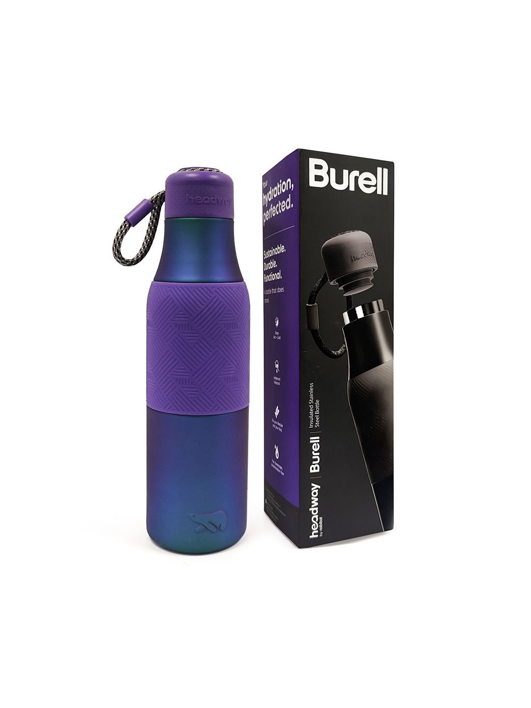 Buy Burell Mens Celestial Halo Stainless Steel Insulated Water Bottle 750 Ml -  - Home for Unisex