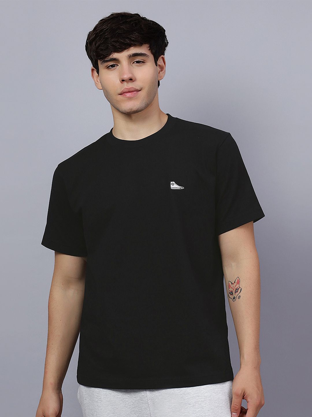 Converse Unisex Shoe Patch Cotton T-shirt