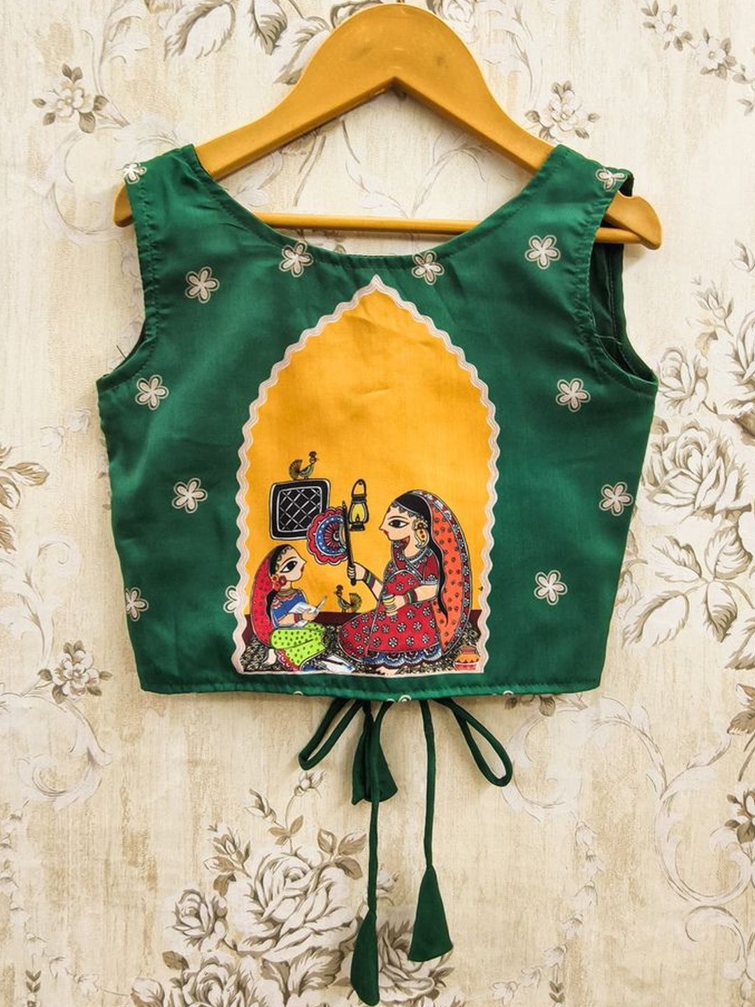 Girls Embellished Ready to Wear Lehenga & 3