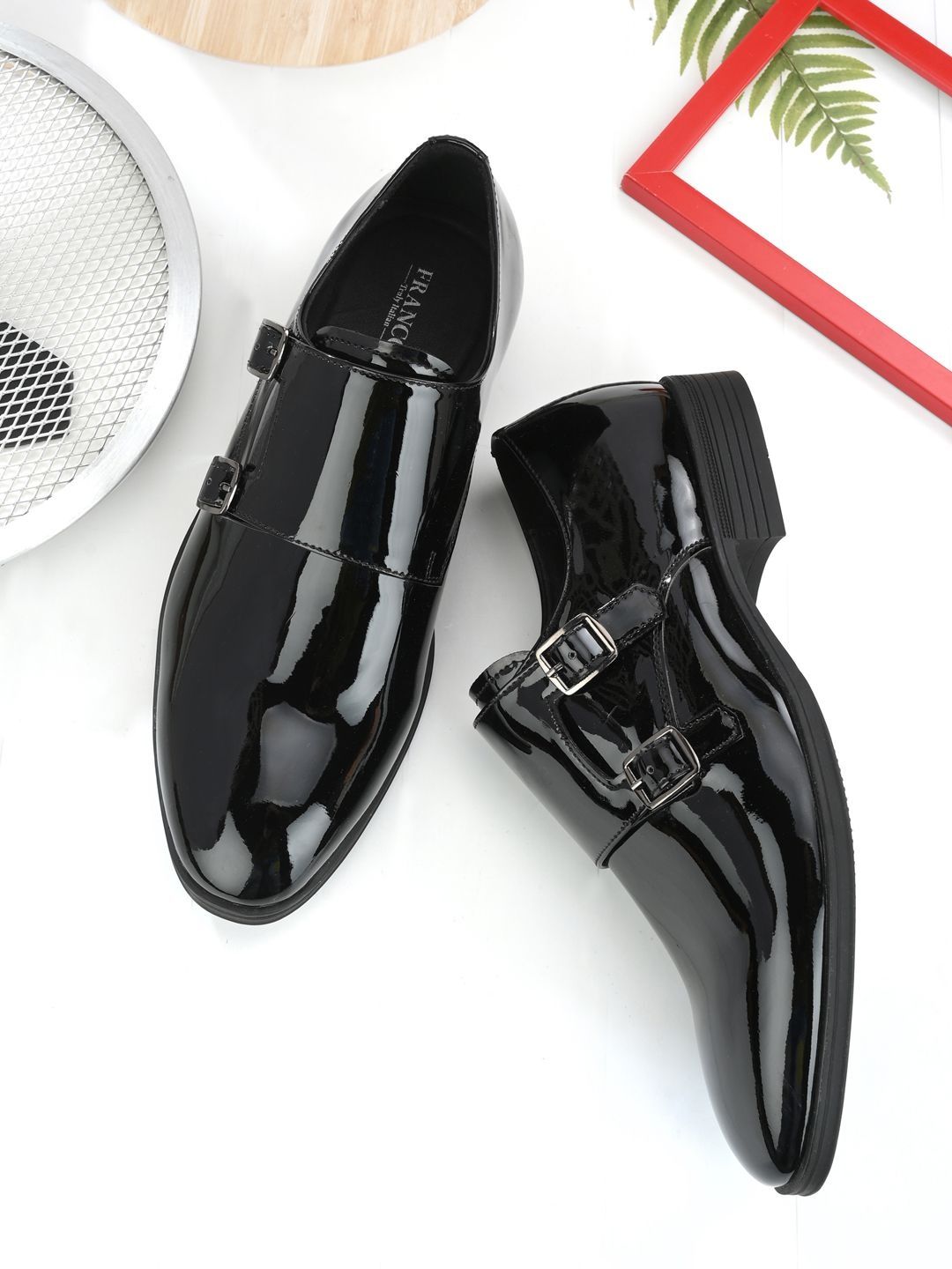 Franco Leone Men Leather Formal Shoes