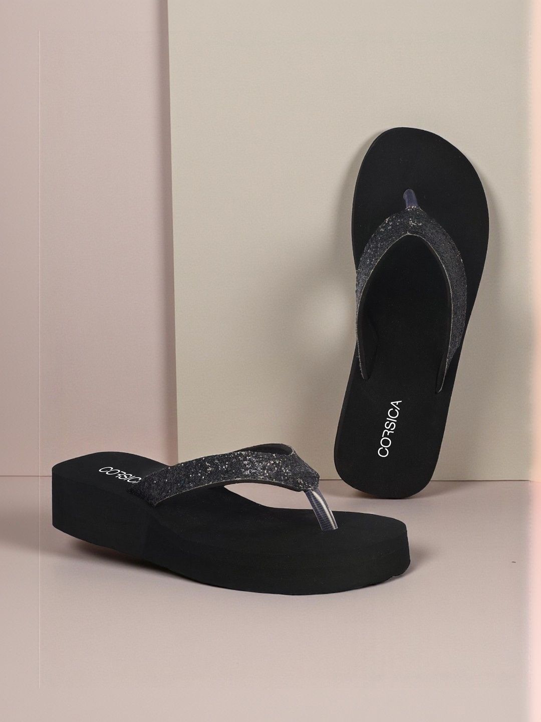 CORSICA Women Embellished Thong Flip-Flops