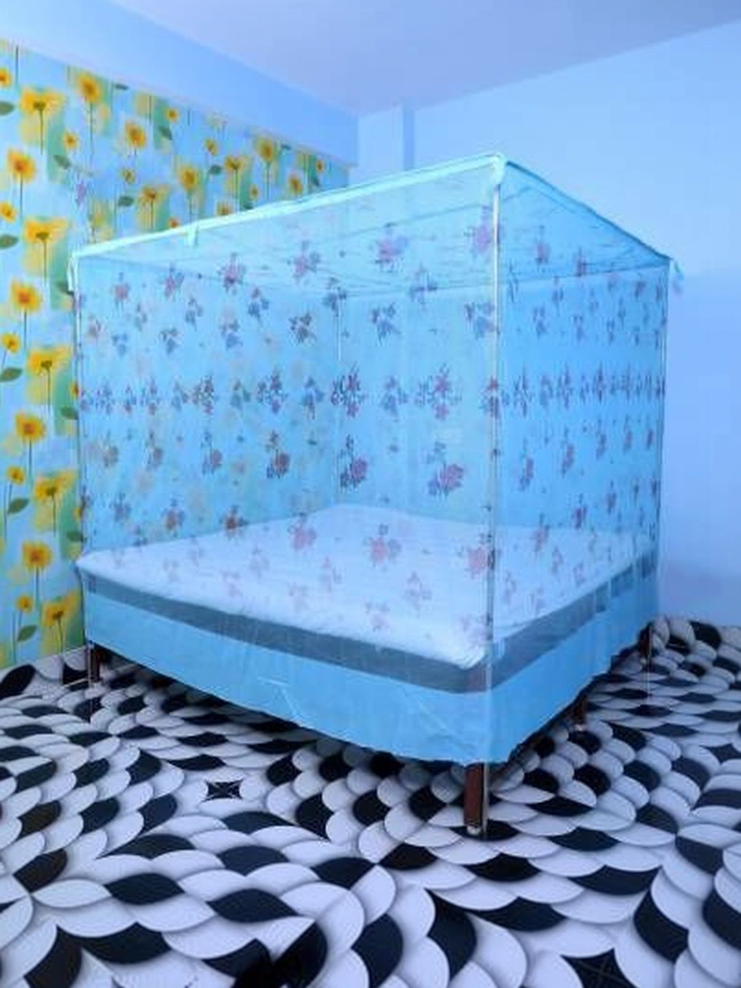 KOLAR Blue King Size Fashion Mosquito Net