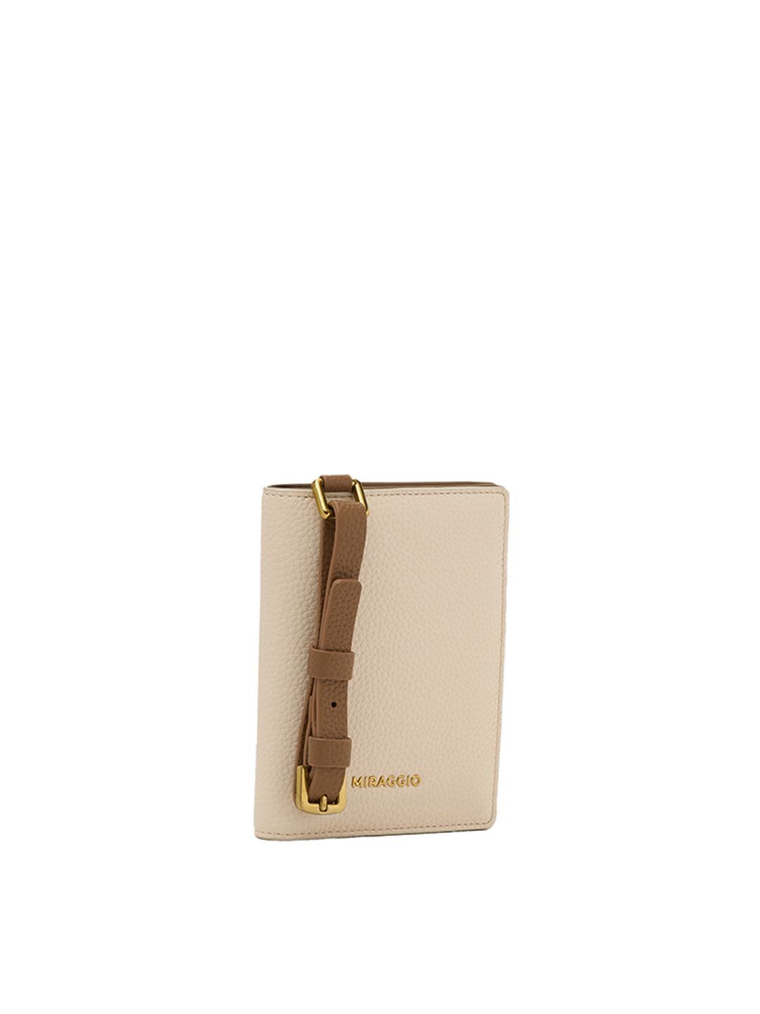 MIRAGGIO Scratch Resistant Passport Holder