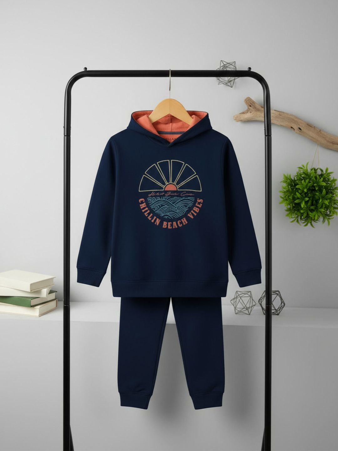Buy HELLCAT Boys Printed Long Sleeves Sweatshirt With Jogger -  - Apparel for Boys