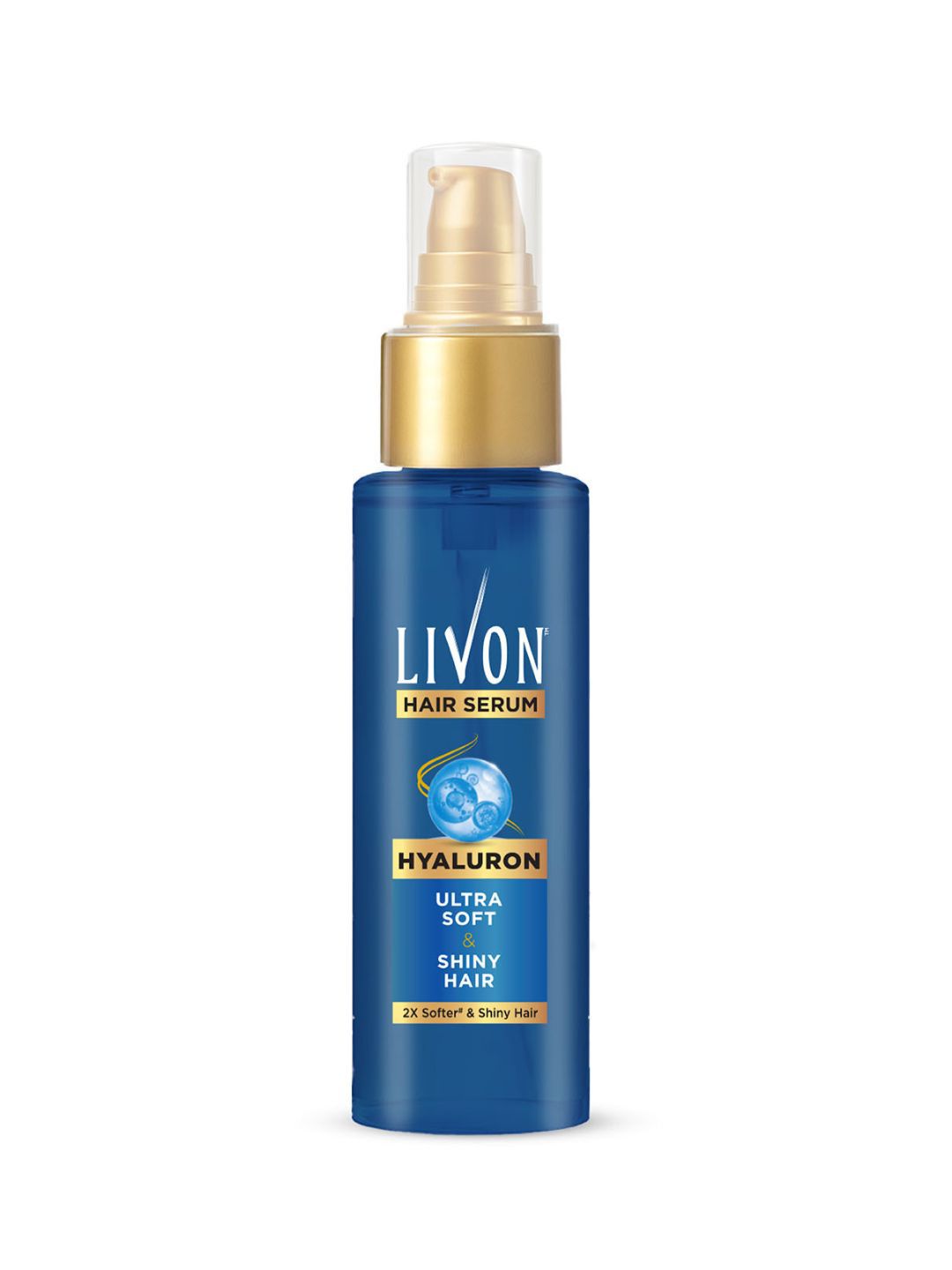 Livon Hyaluron Hair Serum for Ultra Soft & Shiny Hair - 48 ml