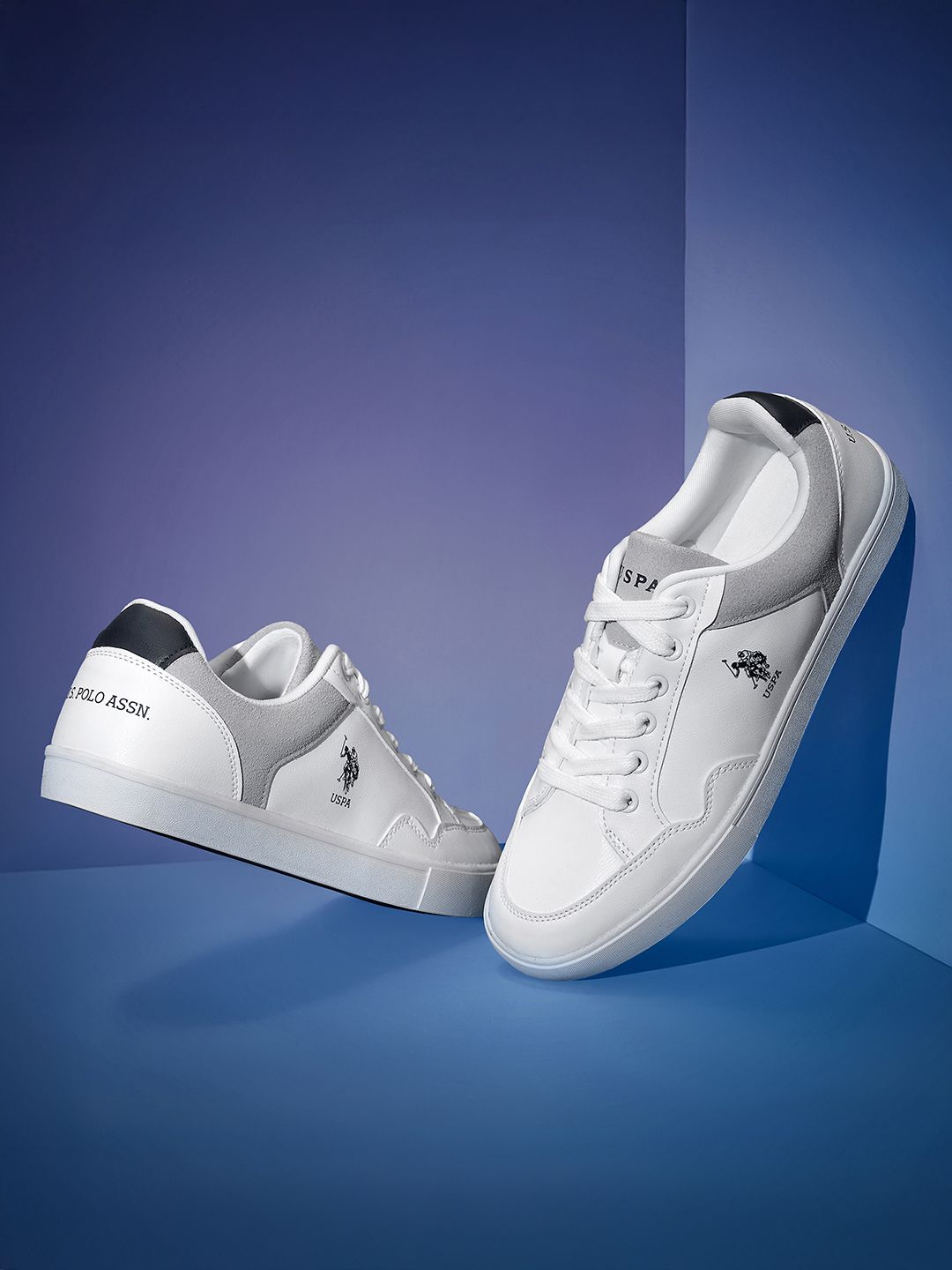 U.S. Polo Assn. Men Round Toe Sneakers