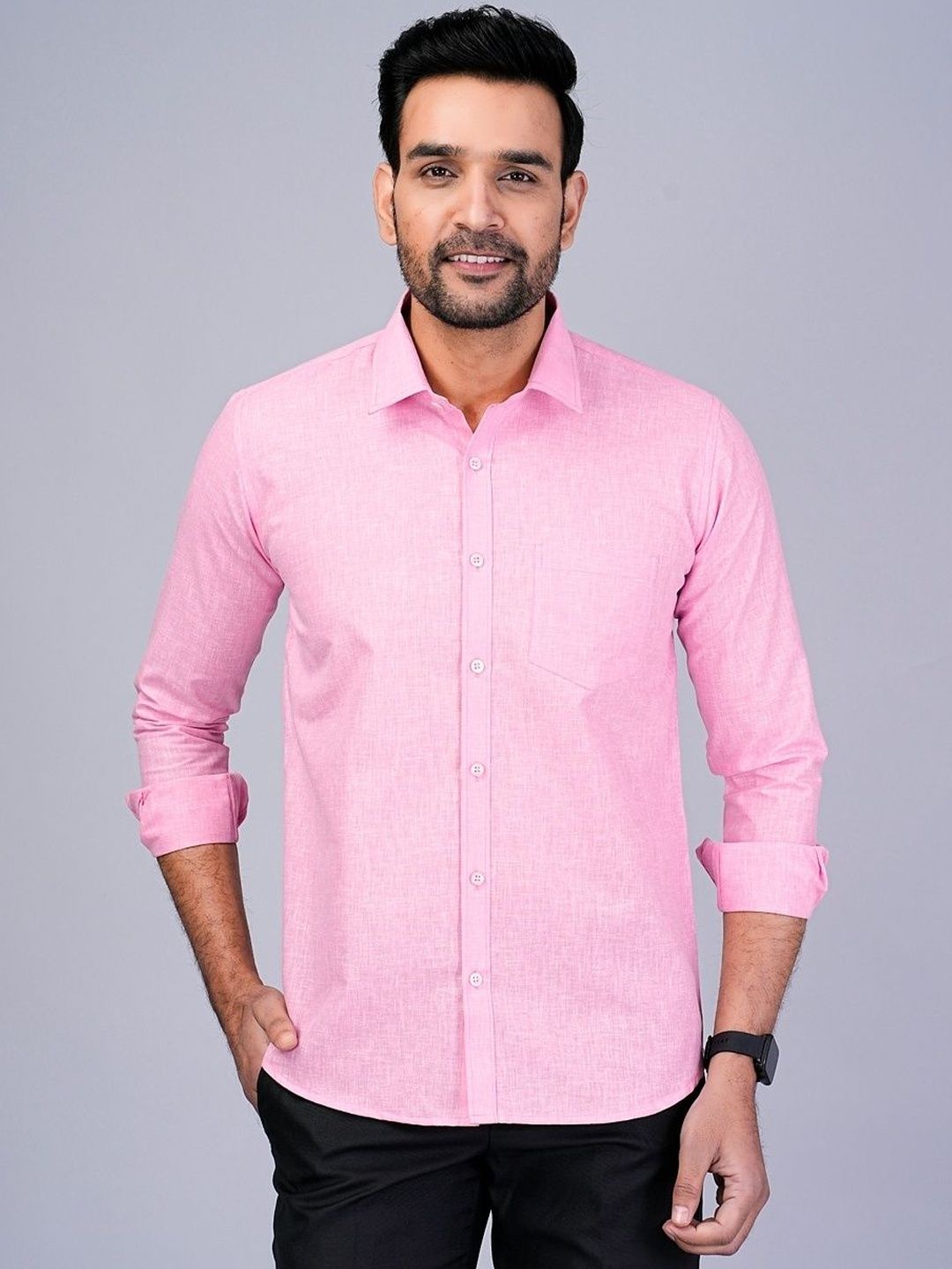 BLACKLILLY Men Standard Slim Fit Casual Shirt