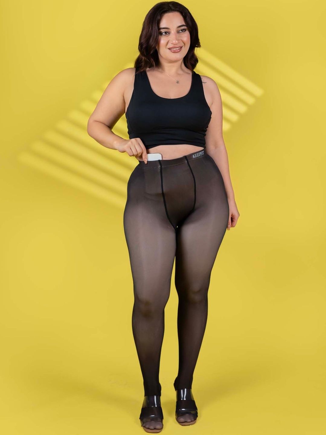 Keepfit Thigh-High Sheered Stockingsgs