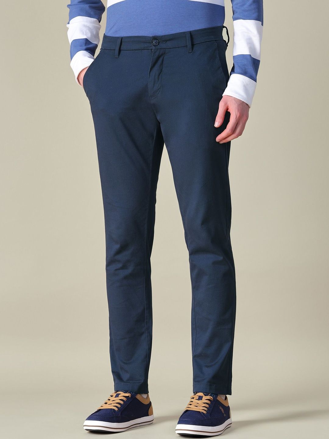 Price History - U.S. Polo Assn. Men Chinos Trousers - ₹1040 at myntra
