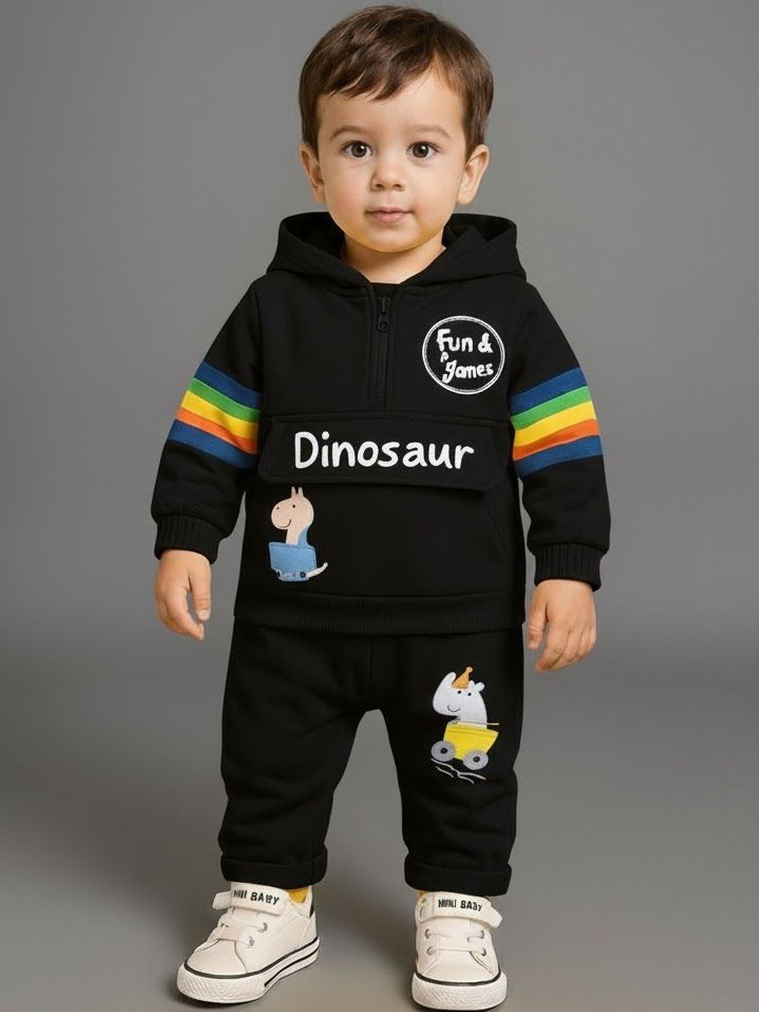 YK Unisex Kids Printed