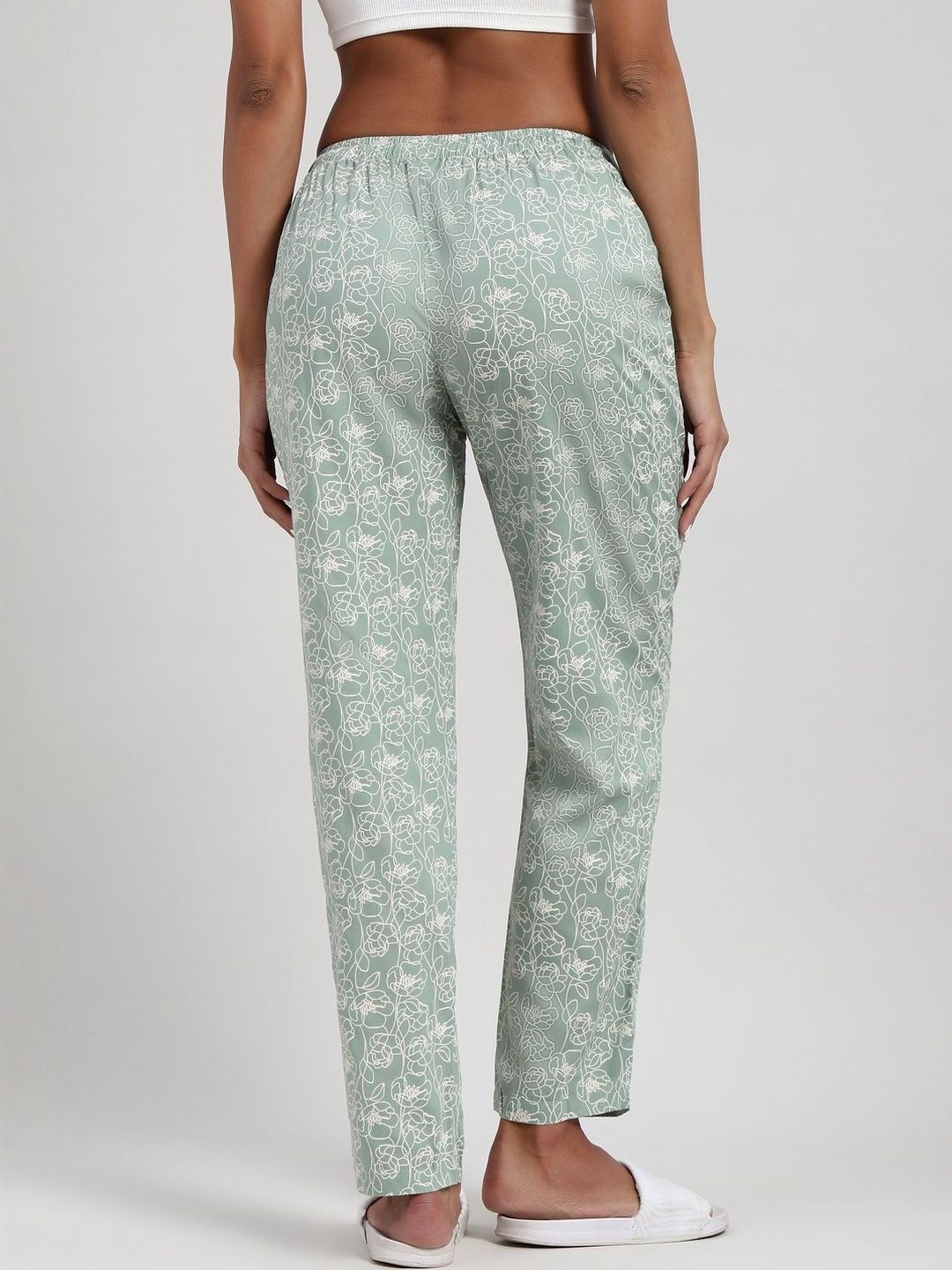 Women Allover Print Lounge Pyjama - Functional Pocket, Ultra Soft, Drawstring Waist 3