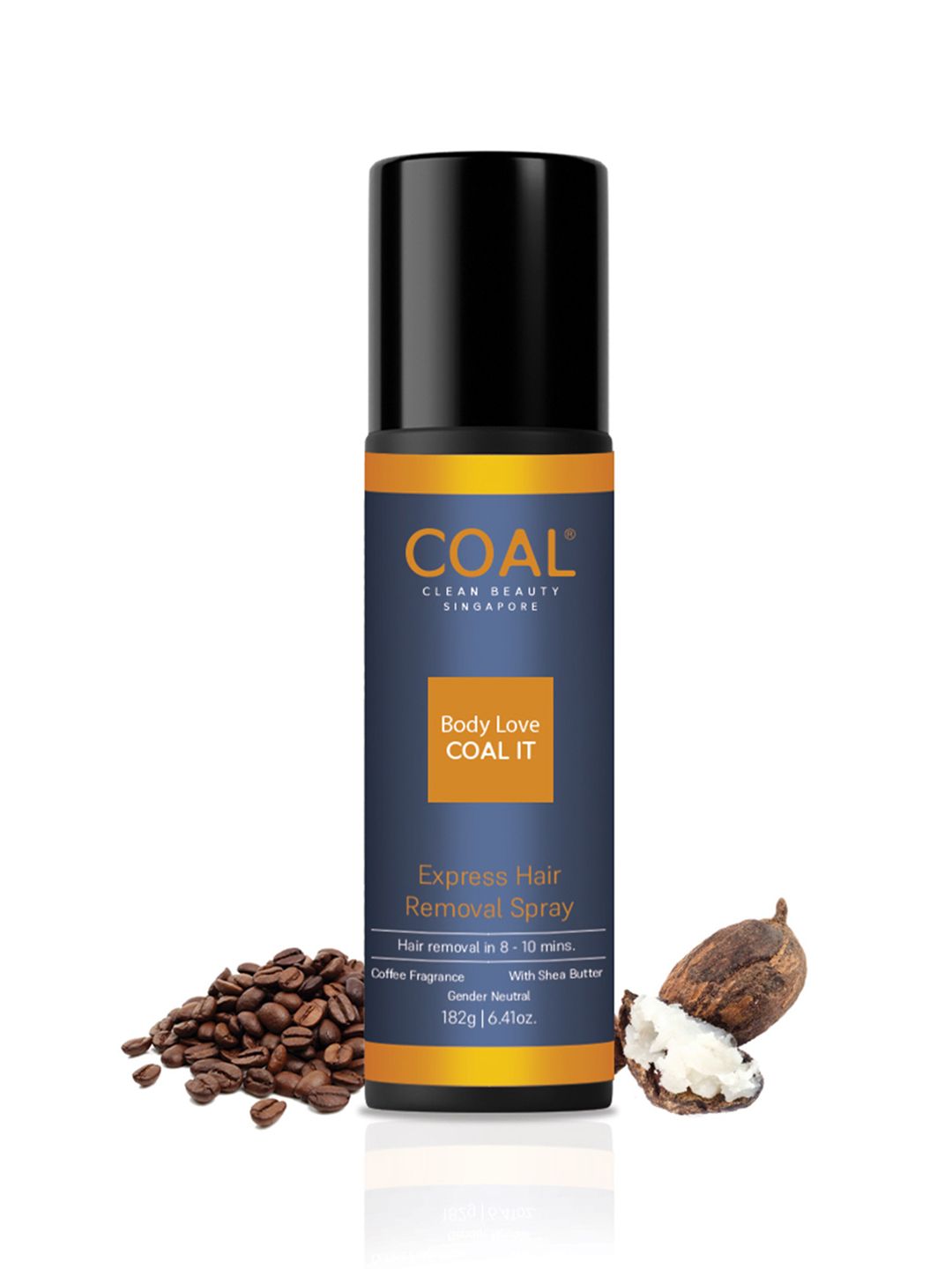 COAL CLEAN BEAUTY Express Hair Removal Spray - 200ml
