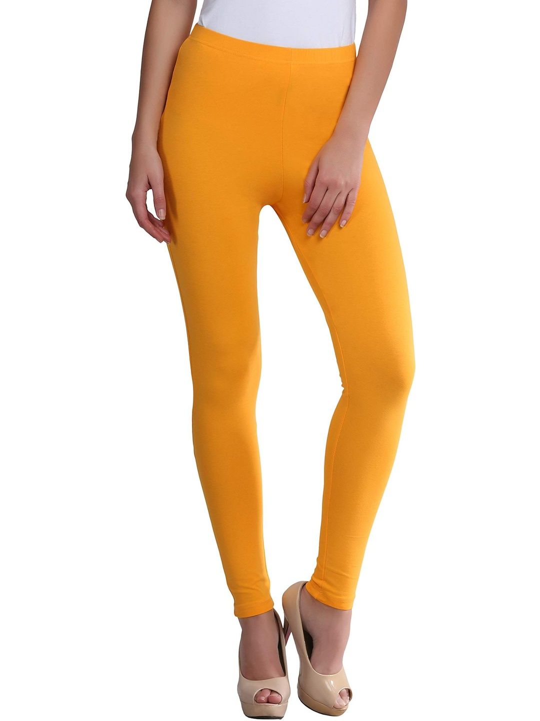 Morrio Cotton Mid-Rise Ankle-Length Leggings