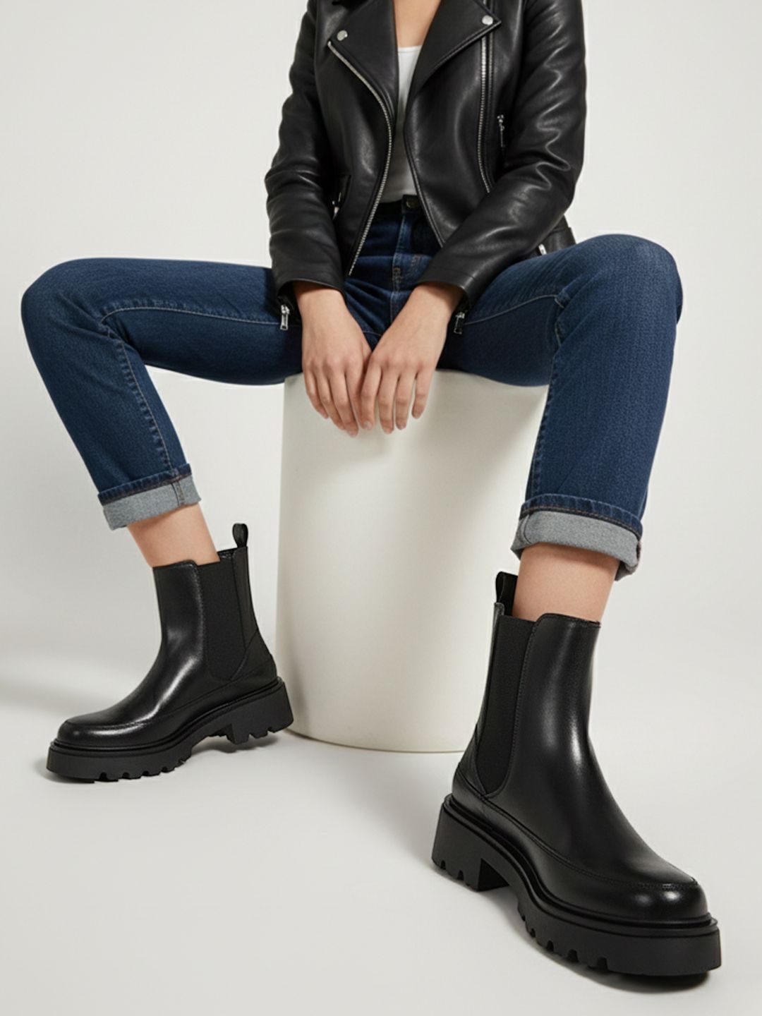 Buy Roadster The Life Co. Women Mid Top Chelsea Boots -  - Footwear for Women