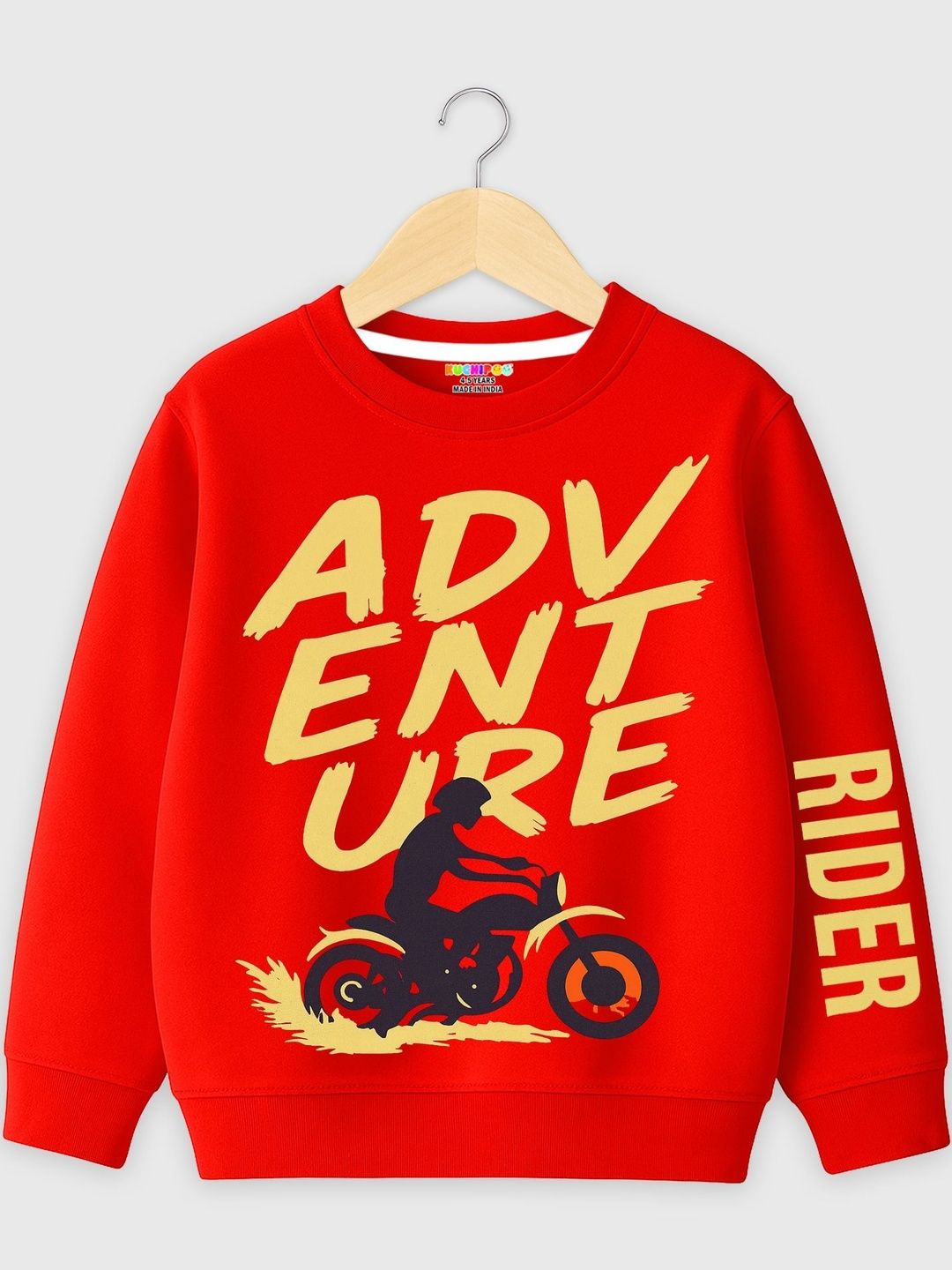 KUCHIPOO Boys Printed Sweatshirt
