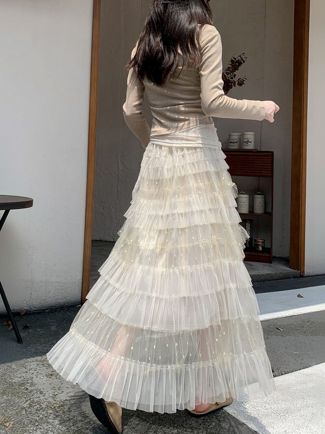 Flared Maxi Skirts 2
