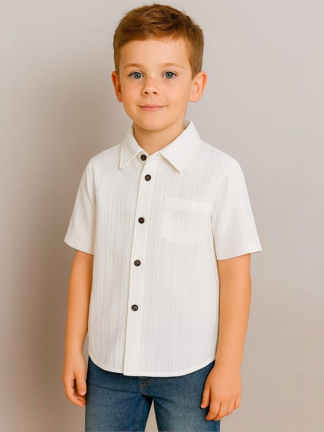 DANFORTH Boys Relaxed Casual Shirt