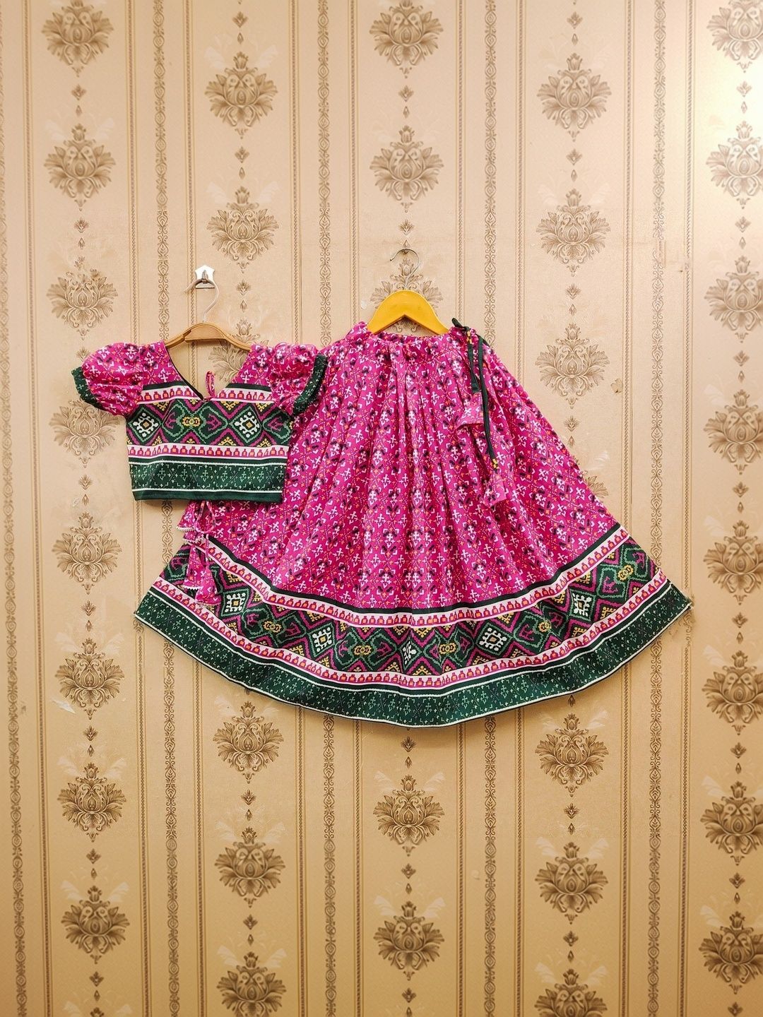 Helene Girls Printed Ready to Wear Lehenga & Blouse With Dupatta