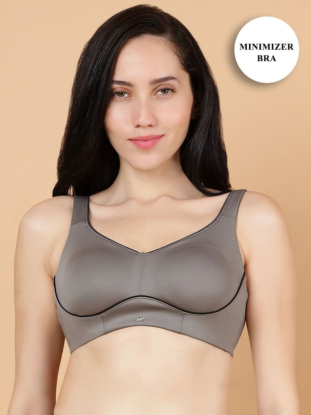 Soie Full Coverage Non Padded Non-Wired Minimizer Bra