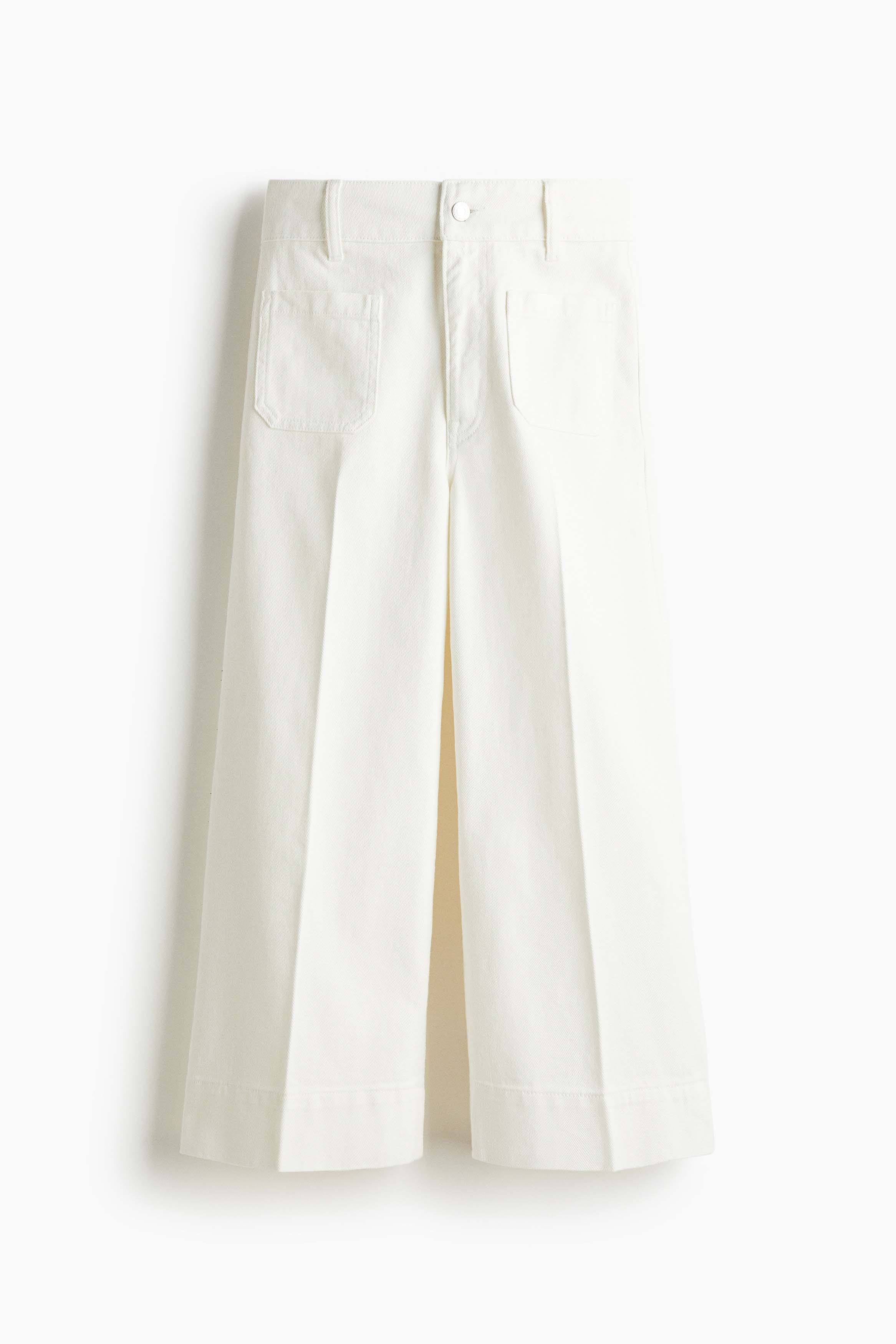 H&M Wide High Ankle Jeans
