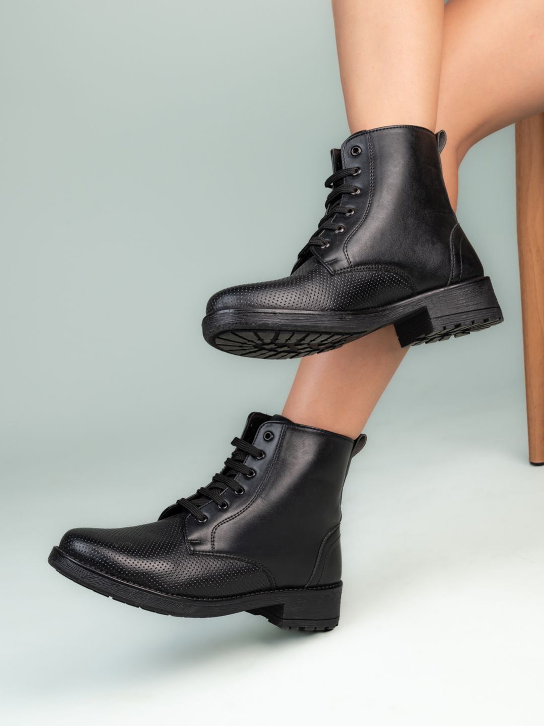 The Roadster Lifestyle Co. Women Black High-Top Regular Boots