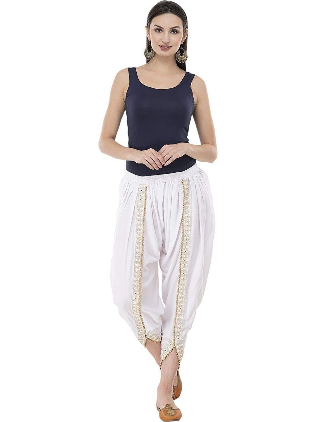 MIXFIT Women Straight Fit Dhoti Pants