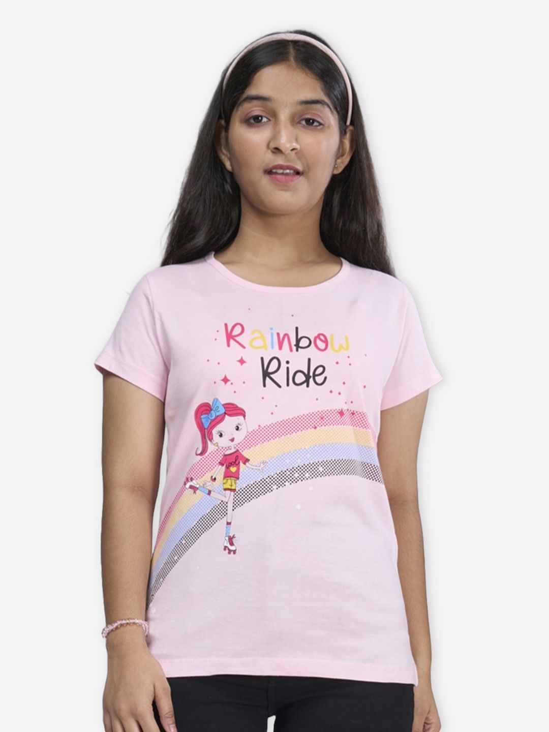 ZUNIORS SSC Kids-Unisex Navy Blue Cotton Printed Tshirts