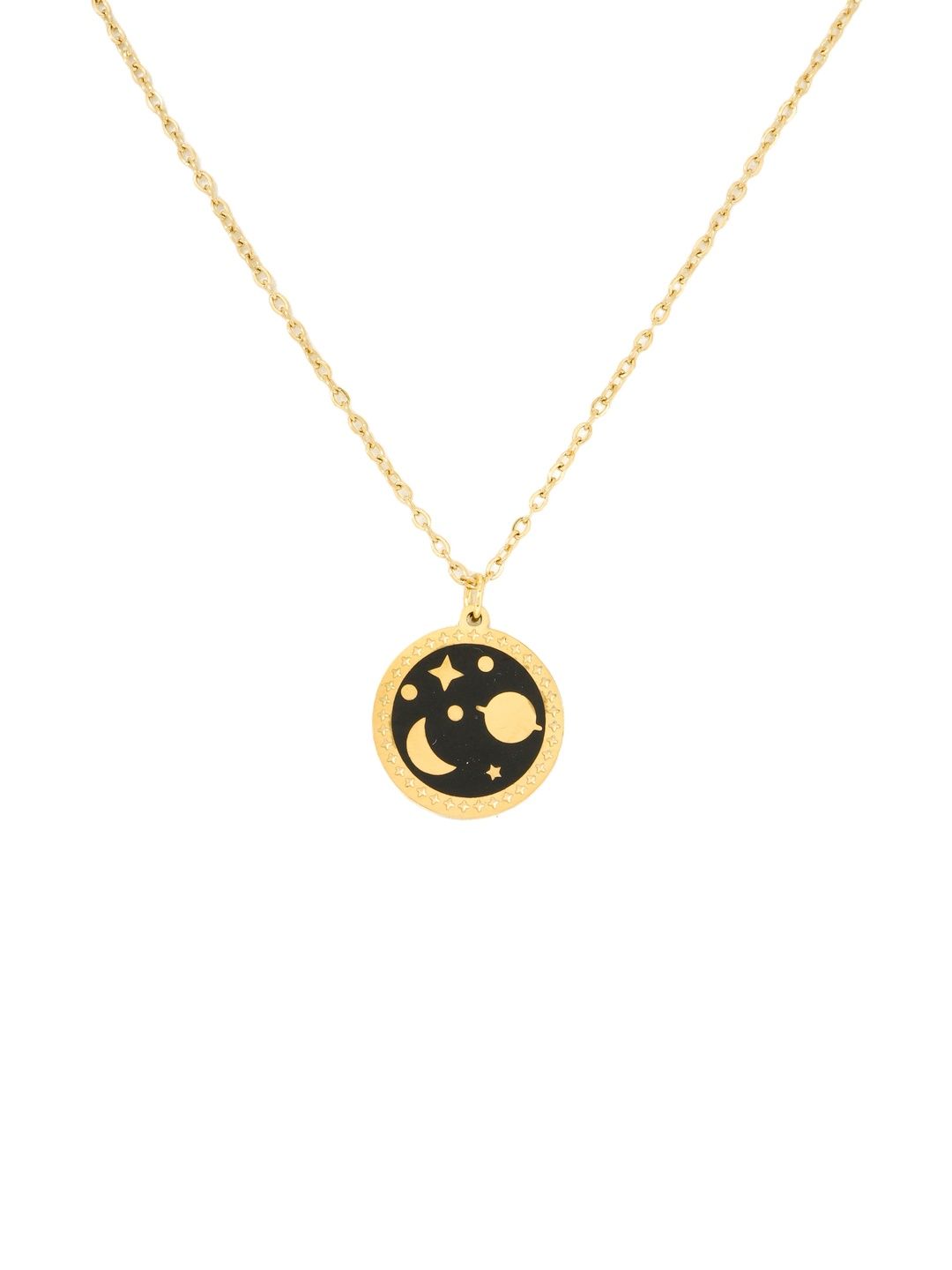 MAHTTAB Unisex Gold-Plated Necklace
