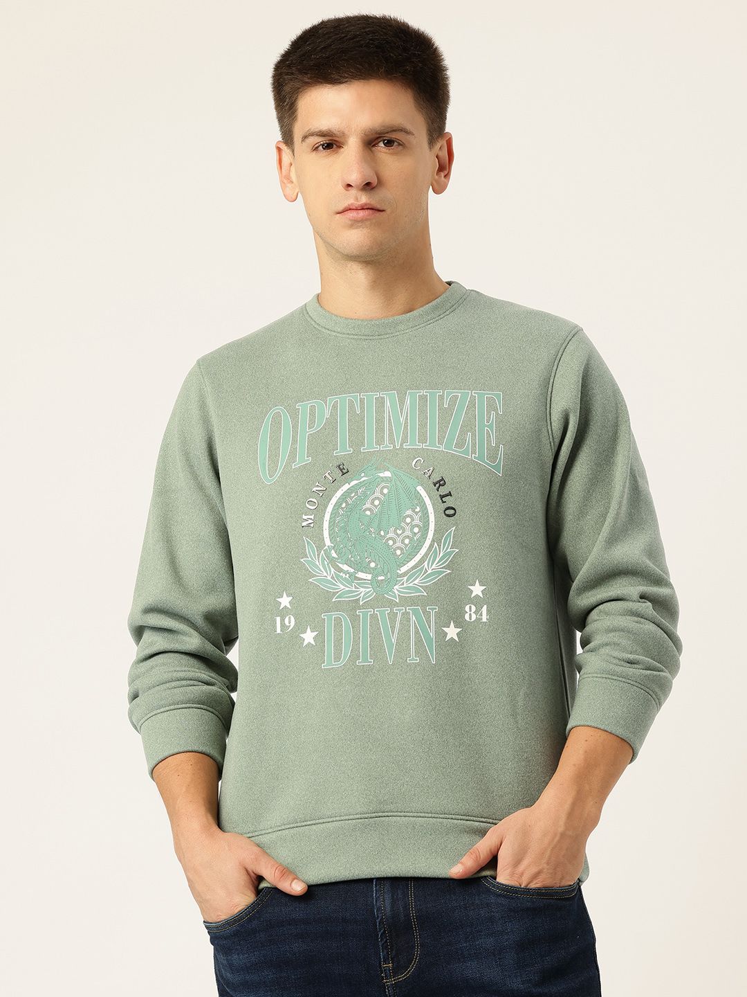Monte Carlo Printed Sweatshirt
