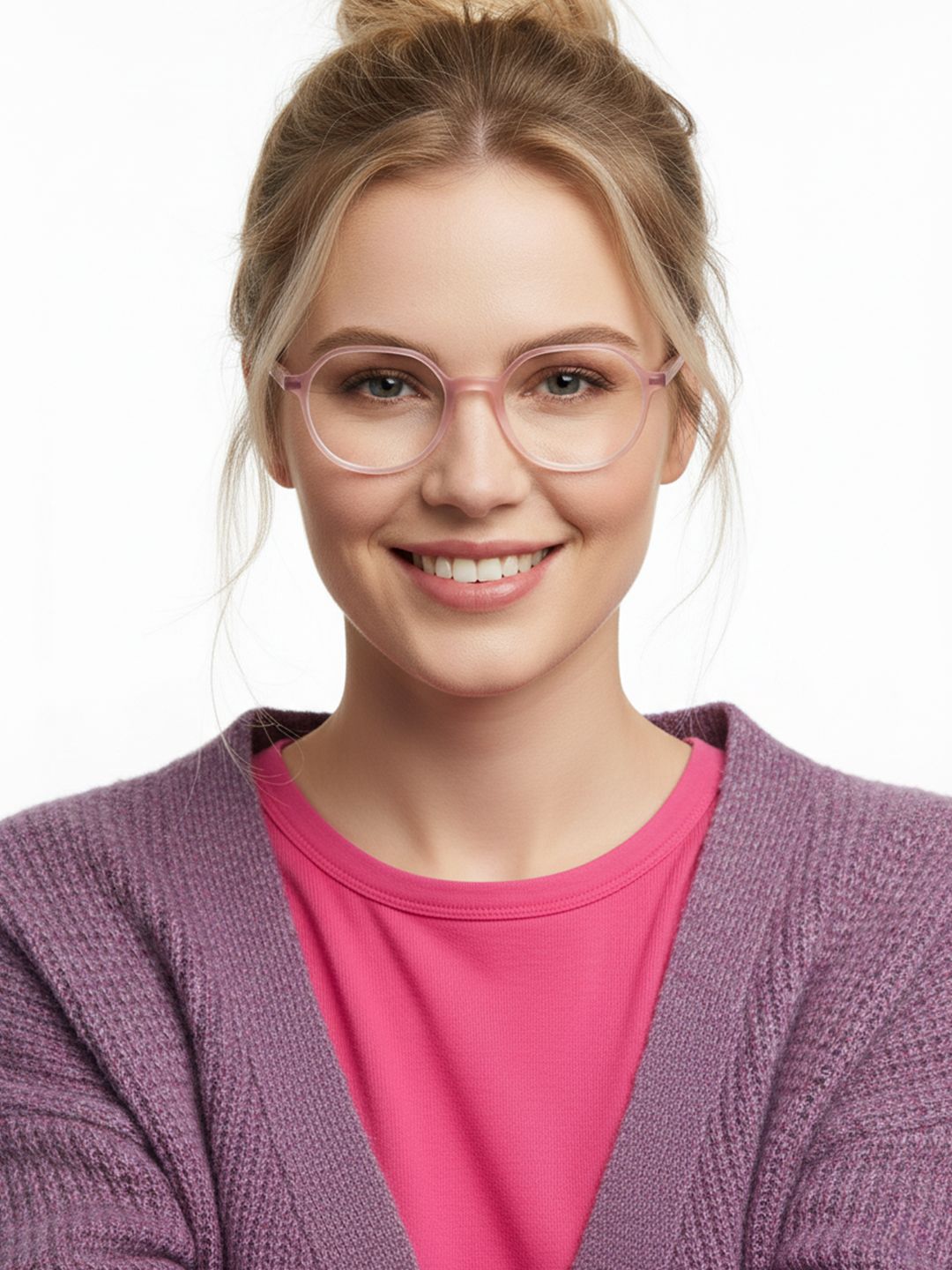HASHTAG EYEWEAR Unisex Full Rim Round Frames