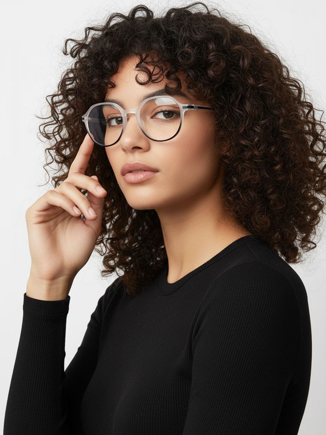 HASHTAG EYEWEAR Unisex Full Rim Round Frames