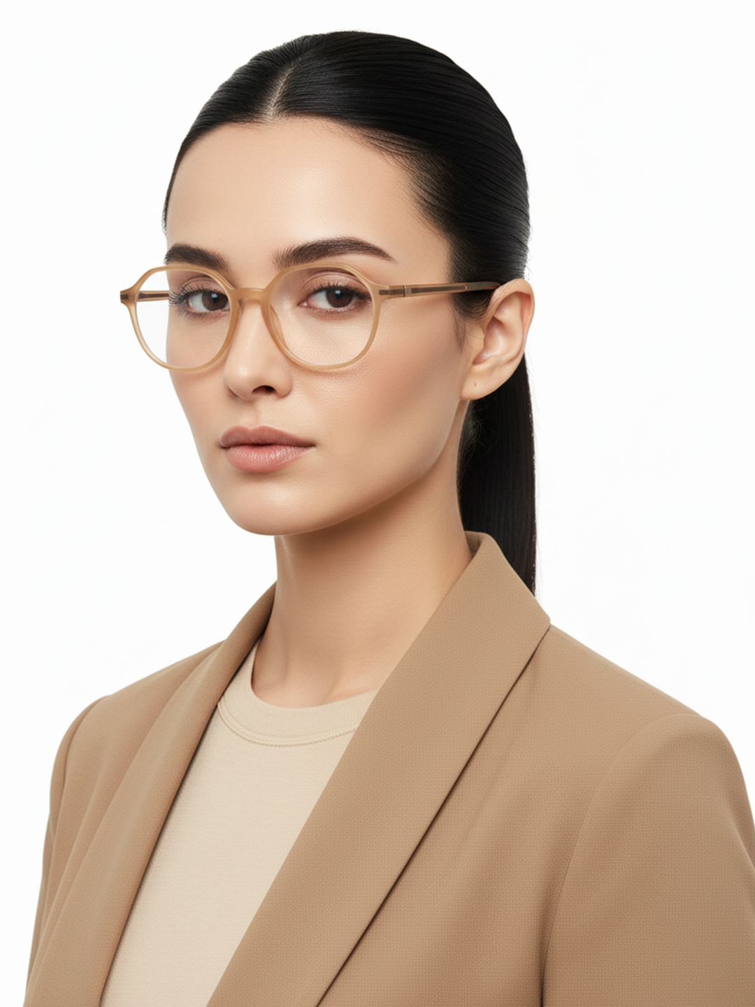 HASHTAG EYEWEAR Unisex Full Rim Round Frames