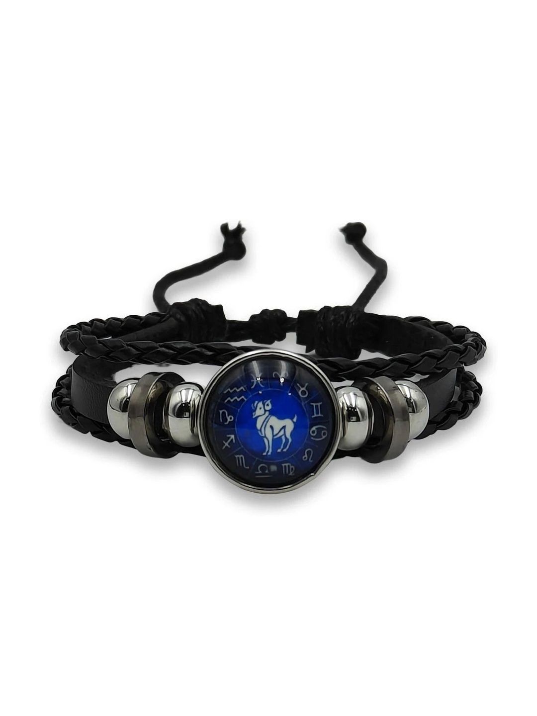PASU FASHION Unisex Leather Wraparound Bracelet