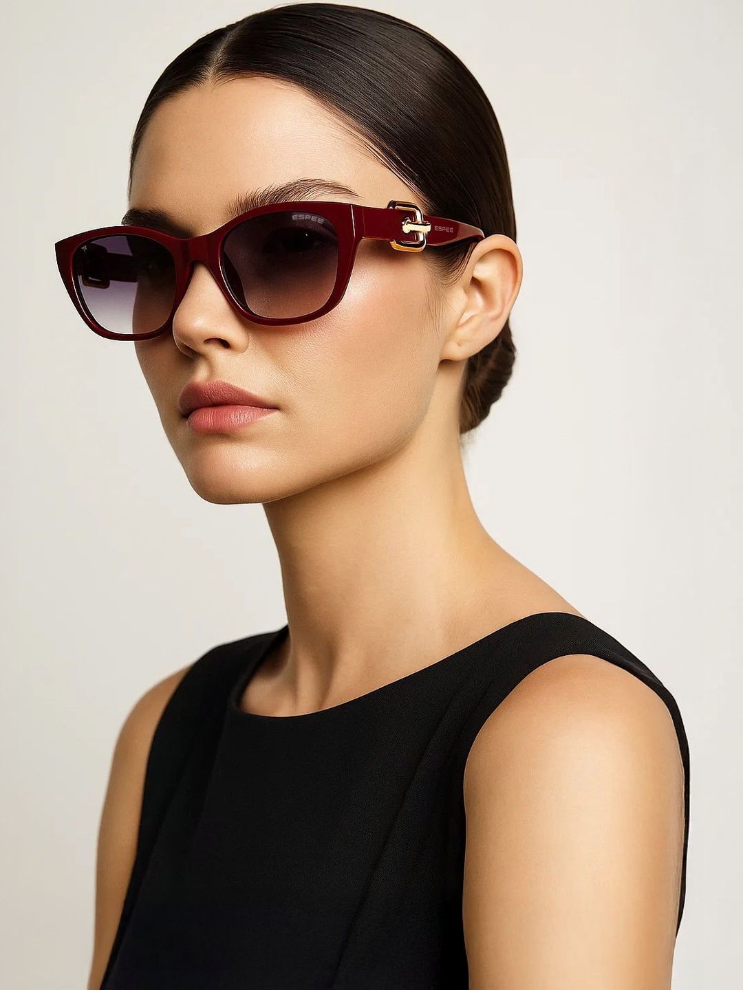 Espee Women Cateye Sunglasses with UV Protected Lens ESS1016C2SG