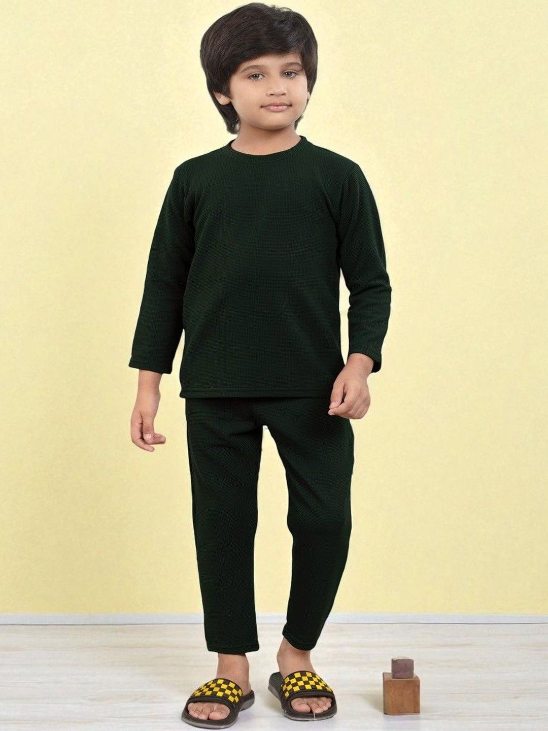 Club96 Kids Round Neck Long Sleeves Night suit