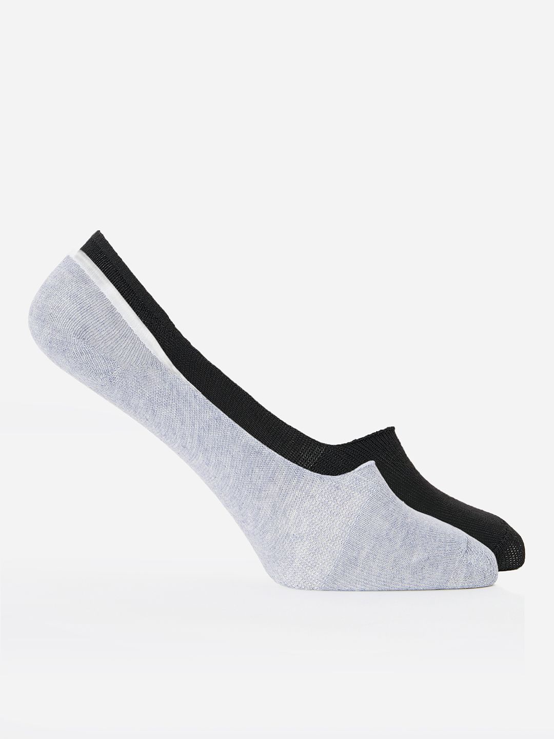 SZN Men Set of 2 Shoeliner Cotton Solid Socks