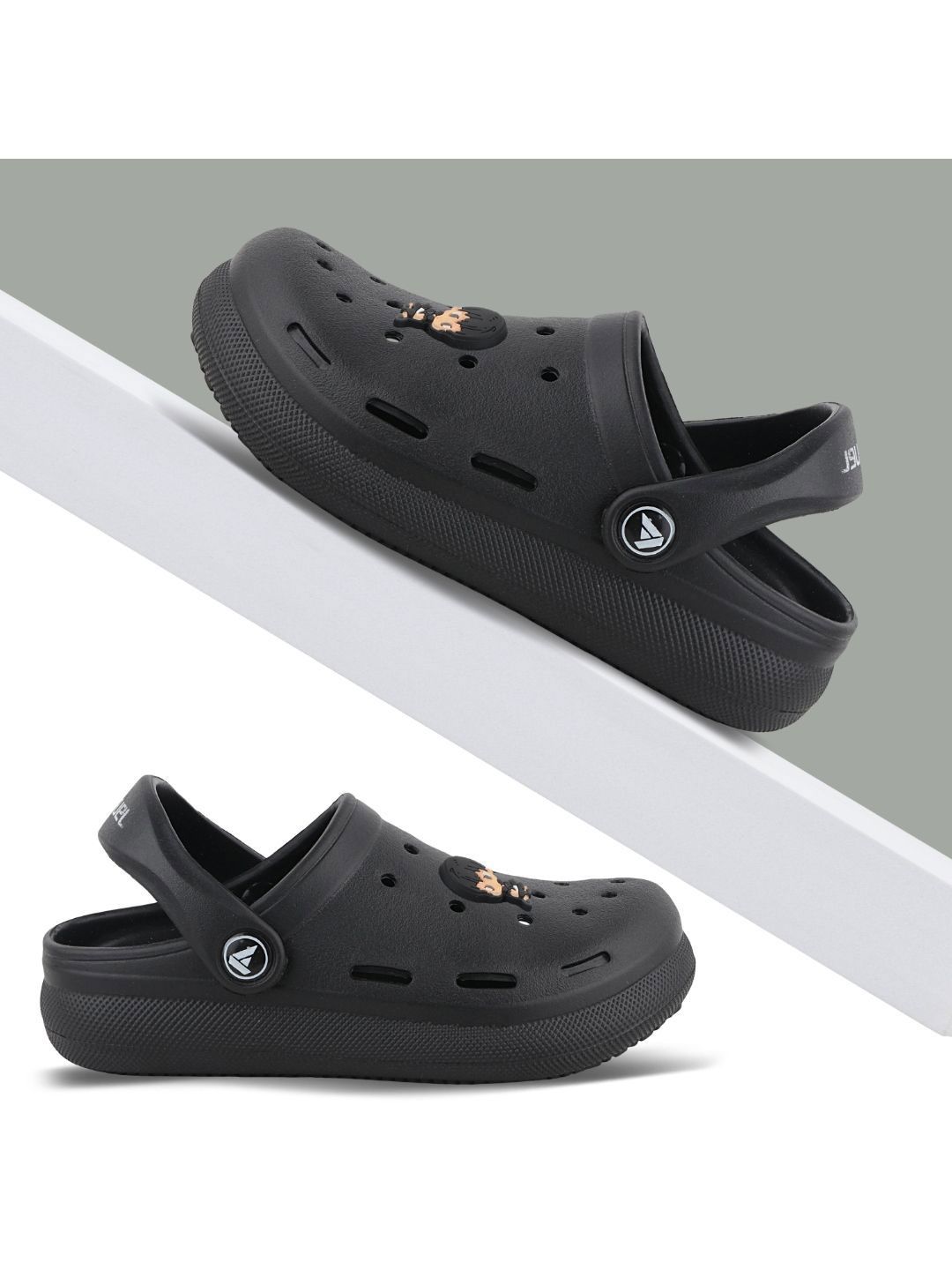 FUEL Kids Unisex Solid EVA Casual Clogs Flip Flops