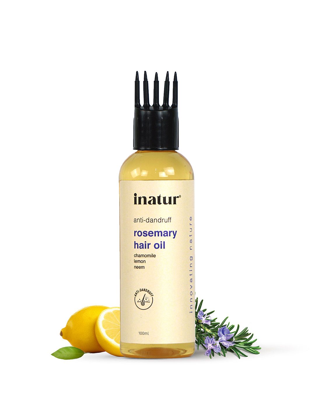 Inatur Rosemary Anti Dandruff Hair Oil - 100 ml