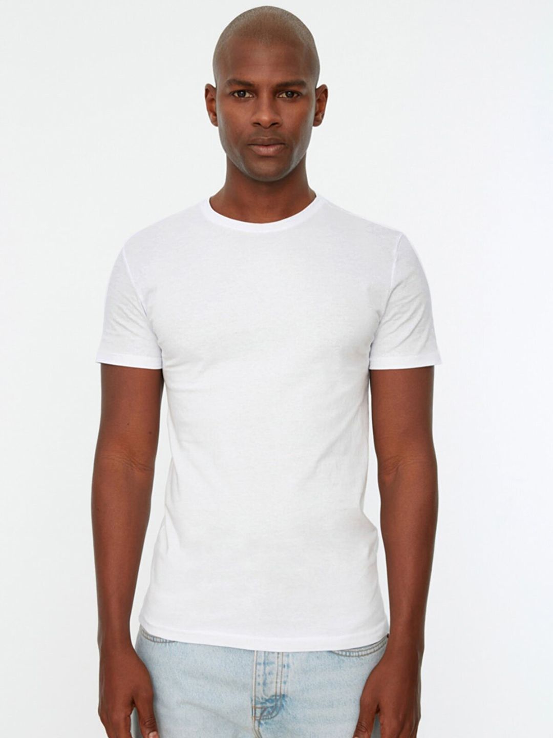 Trendyol Men White T-shirt