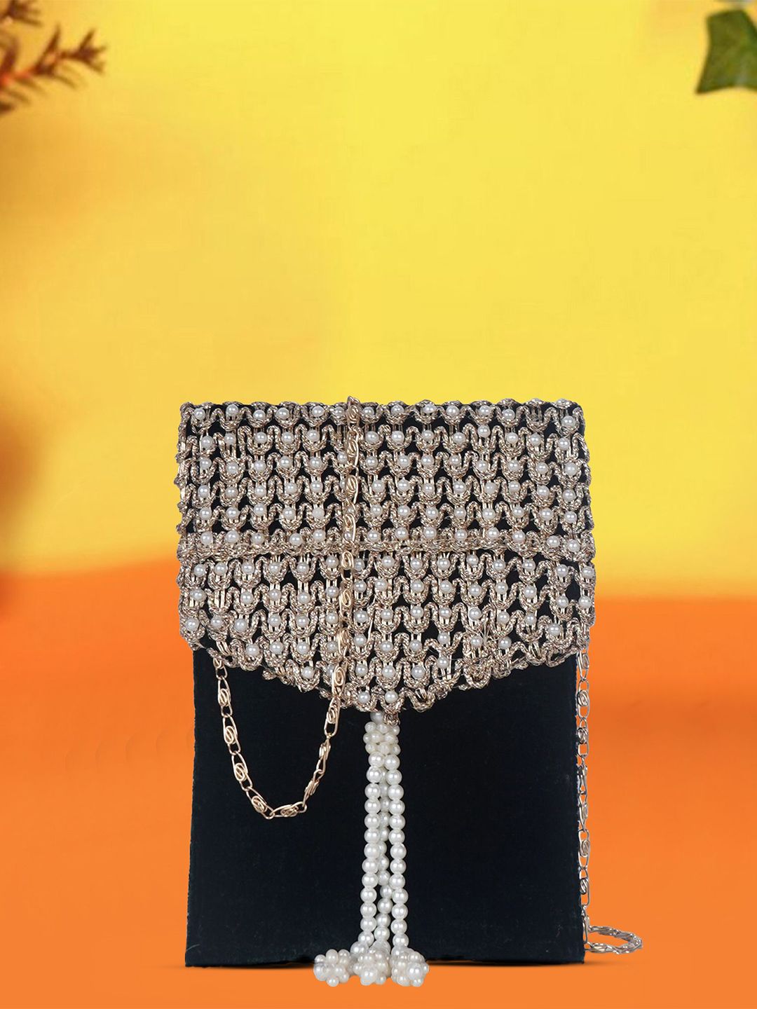 Lancer Embellished Structured Sling Bag