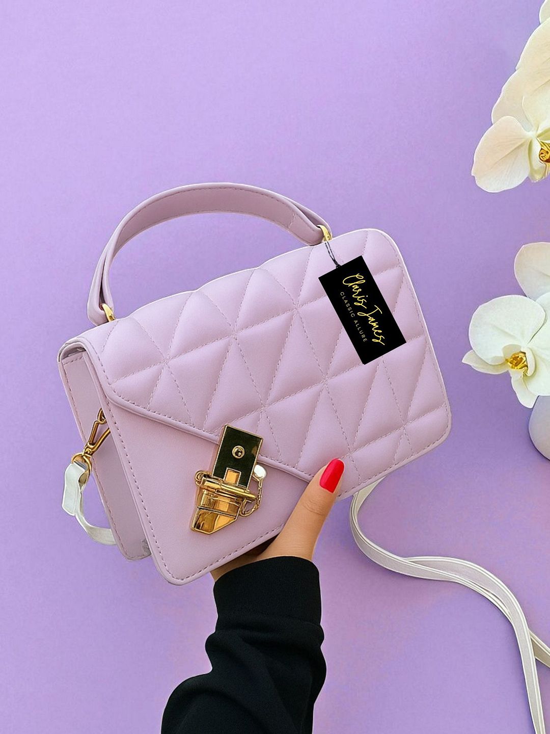 Buy CLARIS JAMES Quilted Structured Sling Bag -  - Accessories for Women
